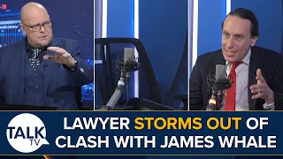 'Illegal Migrants Are Criminals' | Lawyer STORMS OUT Of Interview With James Whale