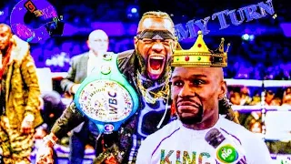 🚨War of Kings😈: Deontay Wilder Says Floyd Mayweather Don't wanna Pass The 🔦 He Rather Be A Hater