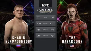 Khabib vs. Hazardous (EA Sports UFC 2) - Champion Fight ☝️🦅