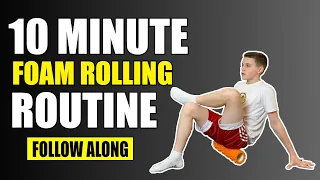 10 Minute Foam Rolling ROUTINE | Follow Along Foam Rolling for Soccer Players!