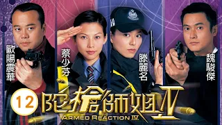 TVB 警匪劇 | 陀槍師姐IV 12/40 | 蔡少芬(英姿)和林文龍(梓鍵)傳出緋聞 | 歐陽震華、蔡少芬、滕麗名、魏駿傑、林文龍、蒙嘉慧 | 粵語中字 | 2004