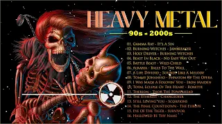 Non Stop Heavy Metal ⚡ Power Metal ⚡ Hard Rock ⚡  Black Sabbath, Iron Maiden, Metallica, Dio