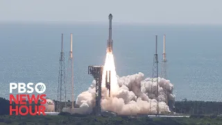 WATCH: Boeing's Starliner capsule makes first launch with NASA astronauts