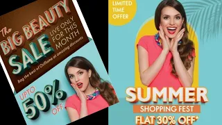 Oriflame New Catalogue 6 Launches Summer Shopping Fest || #oriflame #makeup #new #how #cosmetics