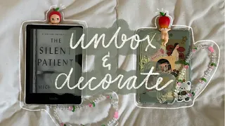 kindle paperwhite unboxing (+decorating, accessories!)✨| kirbrary