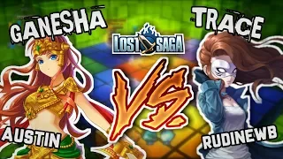 Trace vs Ganesha - Siapa Terkuat ?  - Lost Saga Indonesia