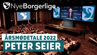 Peter Seier Christensens tale til Nye Borgerliges årsmøde 2022