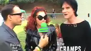 The Cramps Lux Interior and Poison Ivy talk to Eric Blair @ The 2004 Hootenanny