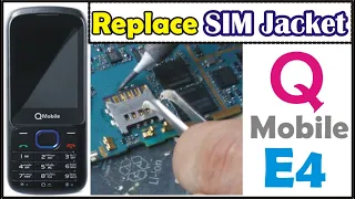 How to Replace SIM Jacket QMobile E4 | Official Solution | Mobile Hardware