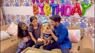 Happy birthday Leo🎂❤️ | Celebrating dog birthday🐶 | vlog | Anant rastogi