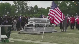 Graveside service for Marine Cpl. Humberto Sanchez