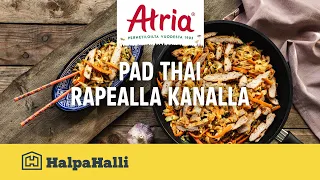 Atria Pad Thai rapealla kanalla • Hyvän Arjen Resepti • HalpaHalli