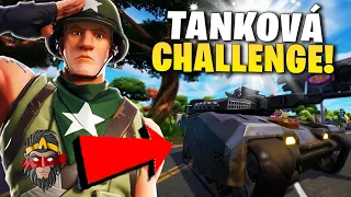 *CHALLENGE* HRAJ CELOU HRU V TANKU VE FORTNITE!