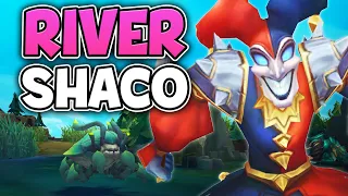 I PLAYED RIVER SHACO AND IT'S 100% GENIUS! (ROAM ALL GAME)