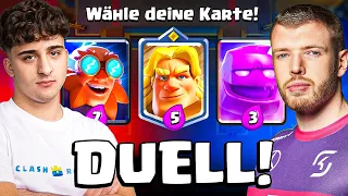 😱🥵3x AUSWAHL DUELL BRINGT MICH ans LIMIT... (BigSpin vs. Dominik) | Clash Royale Deutsch