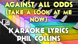 AGAINST ALL ODDS TAKE A LOOK AT ME NOW PHIL COLLINS KARAOKE LYRICS VERSION HD