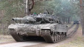 Leopard 2 der 3./GÜZ TrÜbPl Klietz