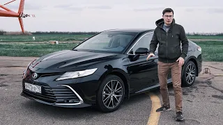 ЗАБЫЛИ ОБНОВИТЬ! Toyota Camry 2021 фейслифт. Тест-драйв и обзор обновленной Тойоты Камри