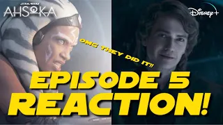 AHSOKA EPISODE 5 REACTION/INITIAL THOUGHTS! (OMG THEY DID IT) | Ahsoka Disney+ | Star Wars