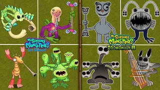 MonsterBox: DEMENTED DREAM ISLAND with Monsters Zoonomaly II | My Singing Monsters TLL Incredibox