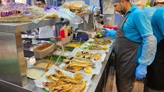 اطيب سمك مقلي ومشوي من مطاعم ومسامك لبنان الشعبية من مسمكة خيرات البحر في ضاحية بيروت الجنوبية