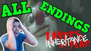 ALL ENDINGS? | Layers Of Fear: Inheritance DLC | Walkthrough | Gameplay | Playthrough | Gamethrough