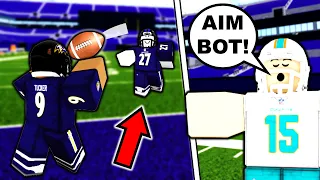 LEAGUE QB Goes UNDERCOVER as a NOOB! (Football Fusion 2)