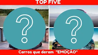 TOP 5 - Carros que conduzi que deram "EMOÇÃO"