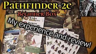 Pathfinder 2e Beginner Box Review! I absolutely love this!