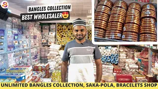 Amazing Collection of Bangles, Bracelets, Saka-Pola Wholesale | Shahnawaz Imitation Jewellery