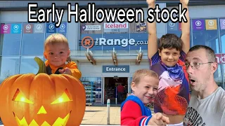 Checking out the Ranges halloween stock