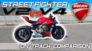 Better than the V2 Streetfighter?  2022 Ducati Streetfighter V4 On Track First Ride Review