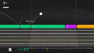 Somewhere - basic melody level 1 - Yousician guitar