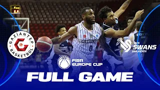 Gaziantep v OCS Swans Gmunden | Full Basketball Game | FIBA Europe Cup 2022-23