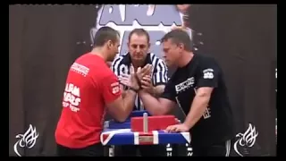 armwrestling new  john brzenk vs devon larratt  richard poole collection