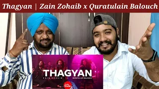 Thagyan | Zain Zohaib x Quratulain Balouch | Coke Studio Season 14 Song Reaction Lovepreet Sidhu TV