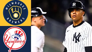 YANKEES VS BREWERS l Soto Home Run l Gary Sanchez l Resumen Del Juego