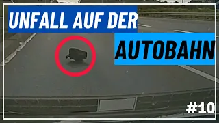 Unfall auf der Autobahn & Laufen ohne gucken - #10 Dashcam - #RoadDriveDashcam