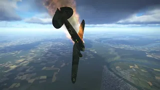 IL-2 Sturmovik Battle of Stalingrad Kills, Crashes, Slow Motion