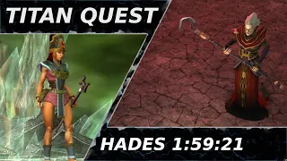 Titan Quest AE Speedrun Glitchless Hades (1:59:21)