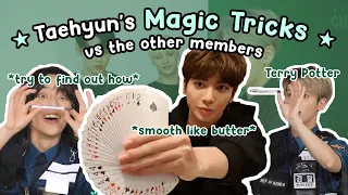 Kang Taehyun isn't a Magician, He's the Magic Himself (Taehyun Magic Trick)