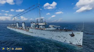 World of Warships Blitz Jäger - zapowiedź okrętu