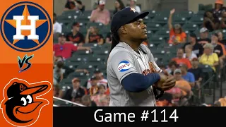 Astros VS Orioles Condensed Game 8/8/23