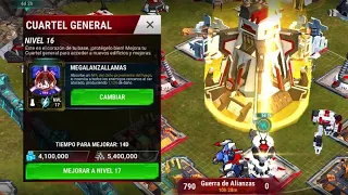 Transformers Earth Wars: HQ 17 Unlock