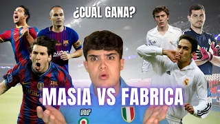 COMPARANDO LA HISTORIA DE LAS CANTERAS DE BARCELONA Y REAL MADRID