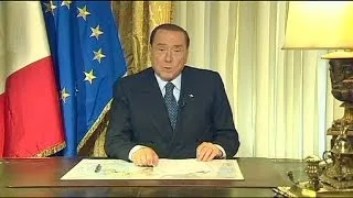 Берлускони не сдается: политик обратился к нации