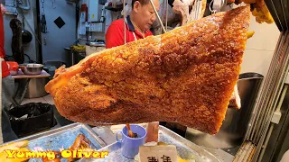 Roastedpig Crispy#SucklingPig #Hongkong #StreetFood   #RoastedGoose belly #BBQPork  #ASMR #chatgpt