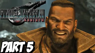 FINAL FANTASY 7 REBIRTH (CHAPTER 3: DEEPER INTO DARKNESS) Playthrough Gameplay Part 5 (PS5)