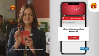 ¡Pida un Adelanto de Nómina en el App Davivienda Móvil! | Banco Davivienda