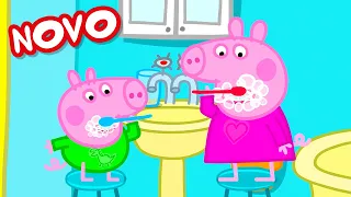 Peppa Pig Português Brasil | Escovando os Dentes para o Dia Da Foto | NOVO Contos da Peppa Pig